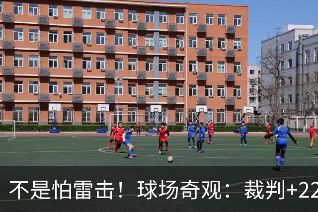 不是怕雷击！球场奇观：裁判+22名球员全趴地上不敢动 真相太搞笑